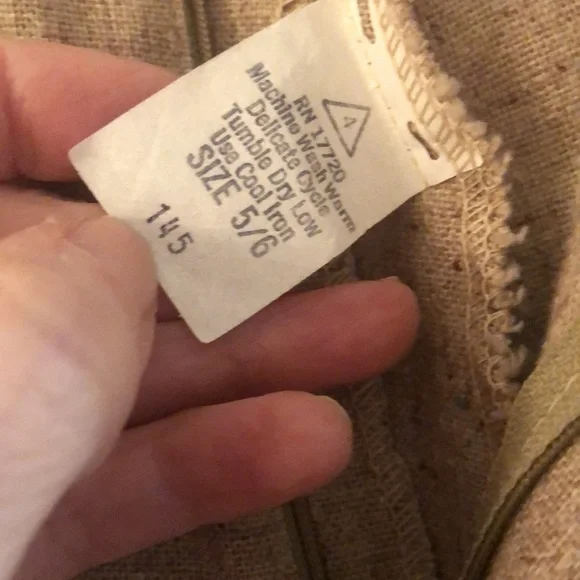 Vintage Pleated Tan/Brown Pants - Picture 6 of 7